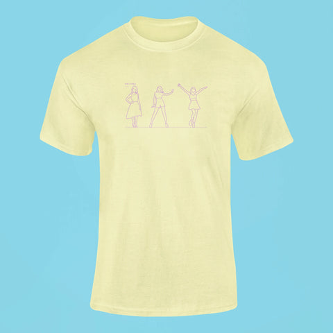taylor swift height t shirt butter yellow