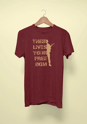 their lives your freedom maroon