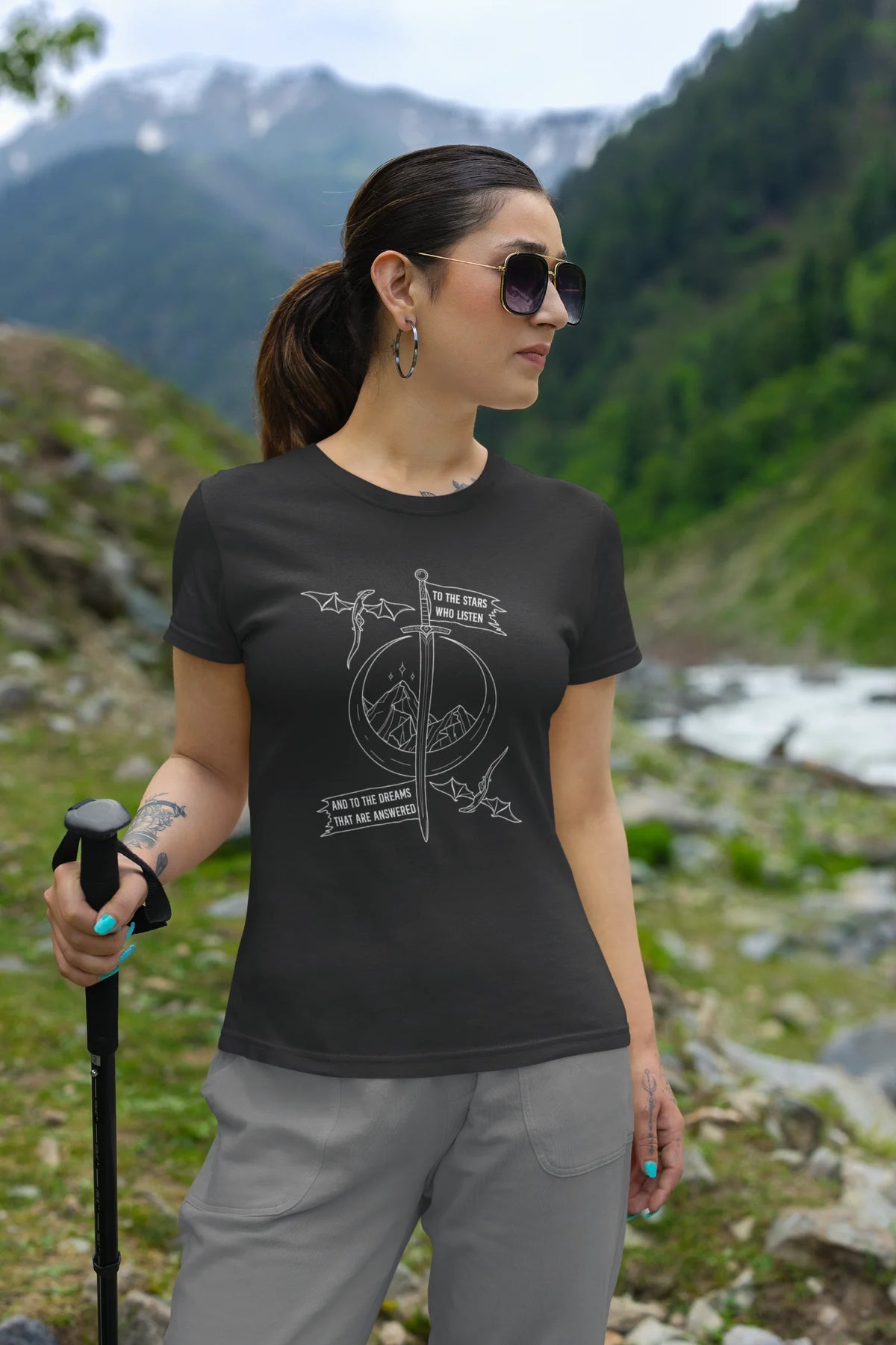 To the stars who listen and to the dreams that are answered T-Shirt