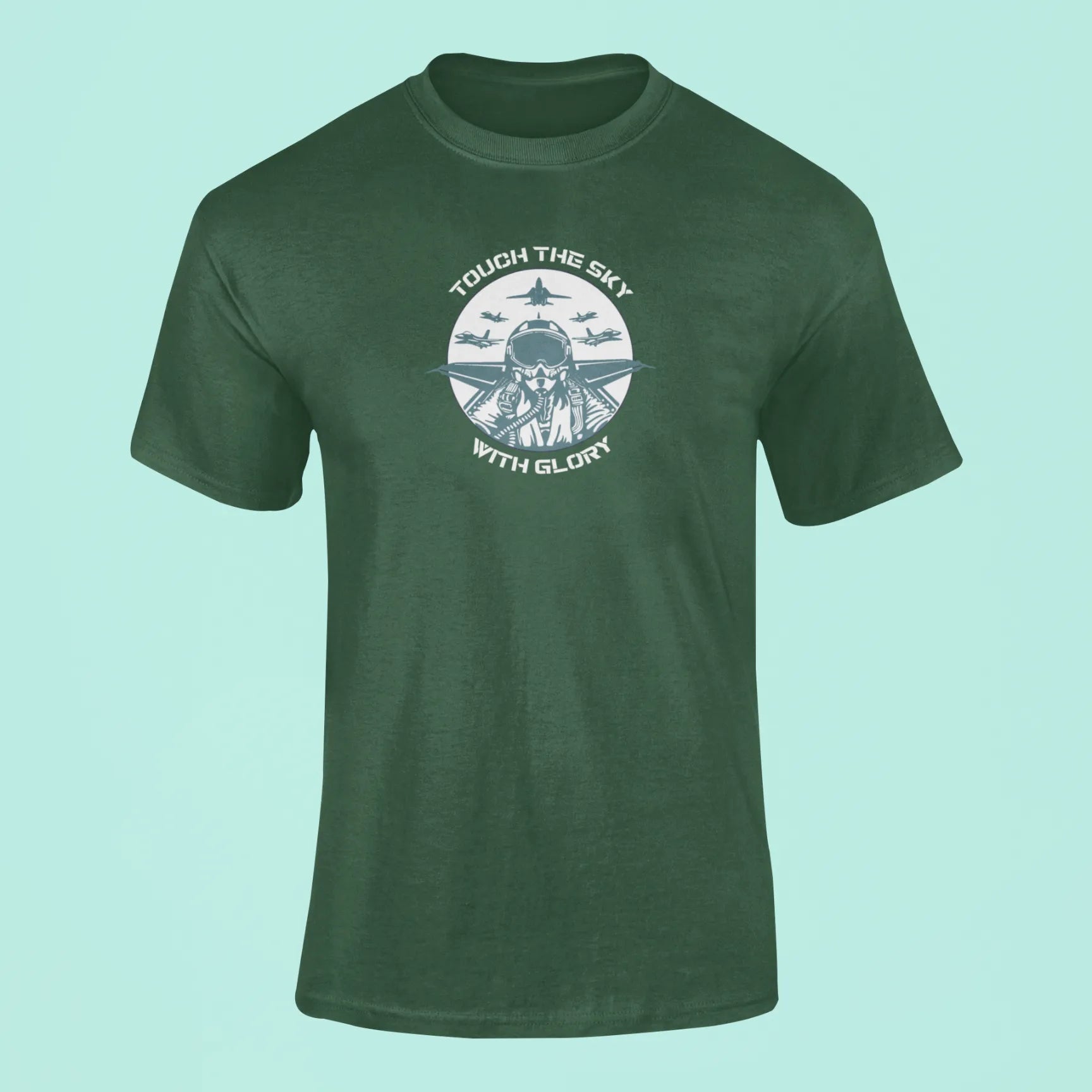 touch the sky with glory t shirt green