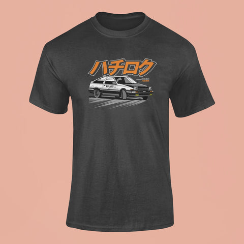 toyota sprinter trueno ae86 t shirt black