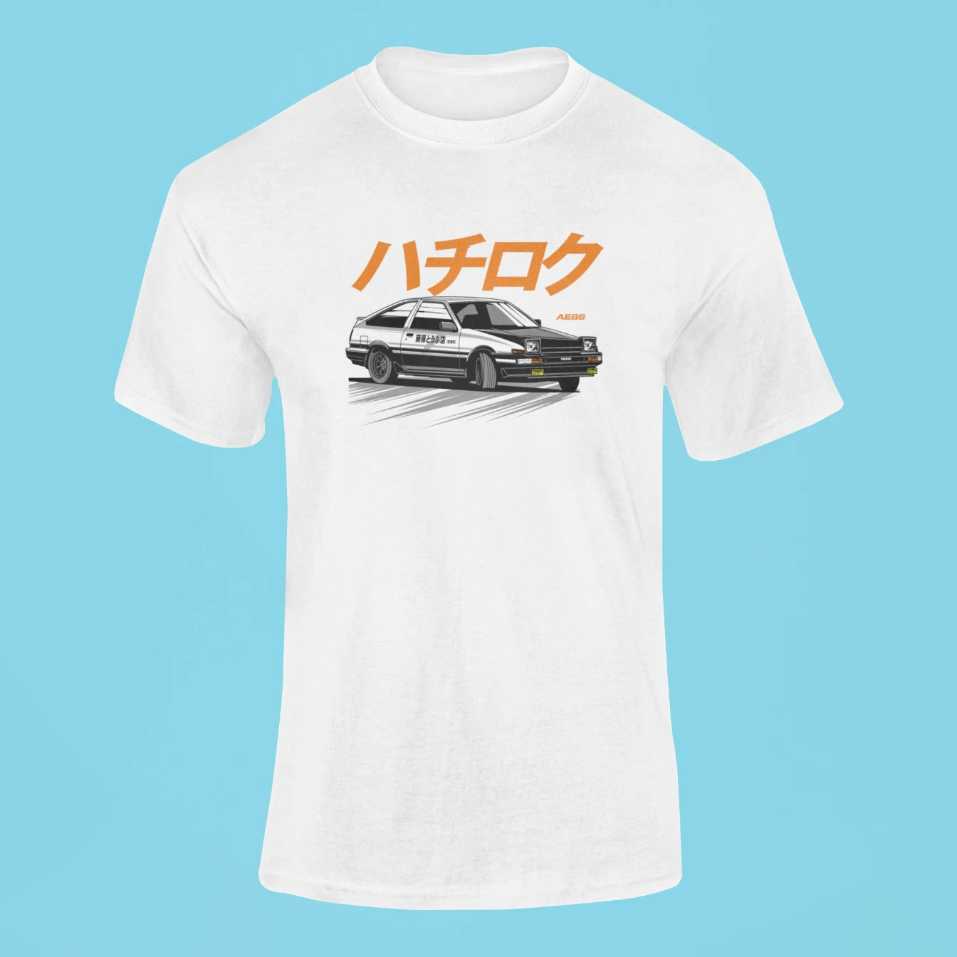 toyota sprinter trueno ae86 t shirt white