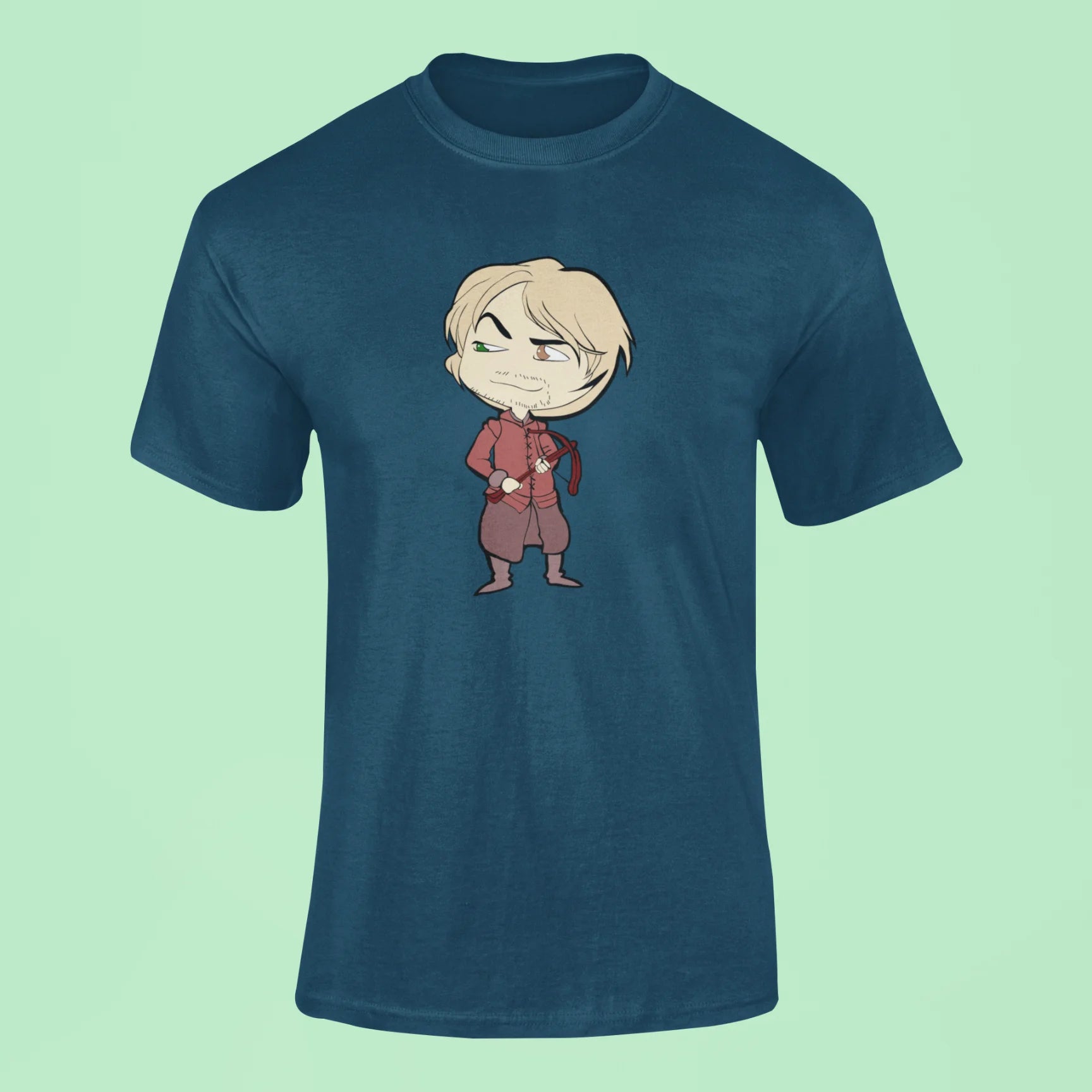 tyrion lannister t shirt navy blue