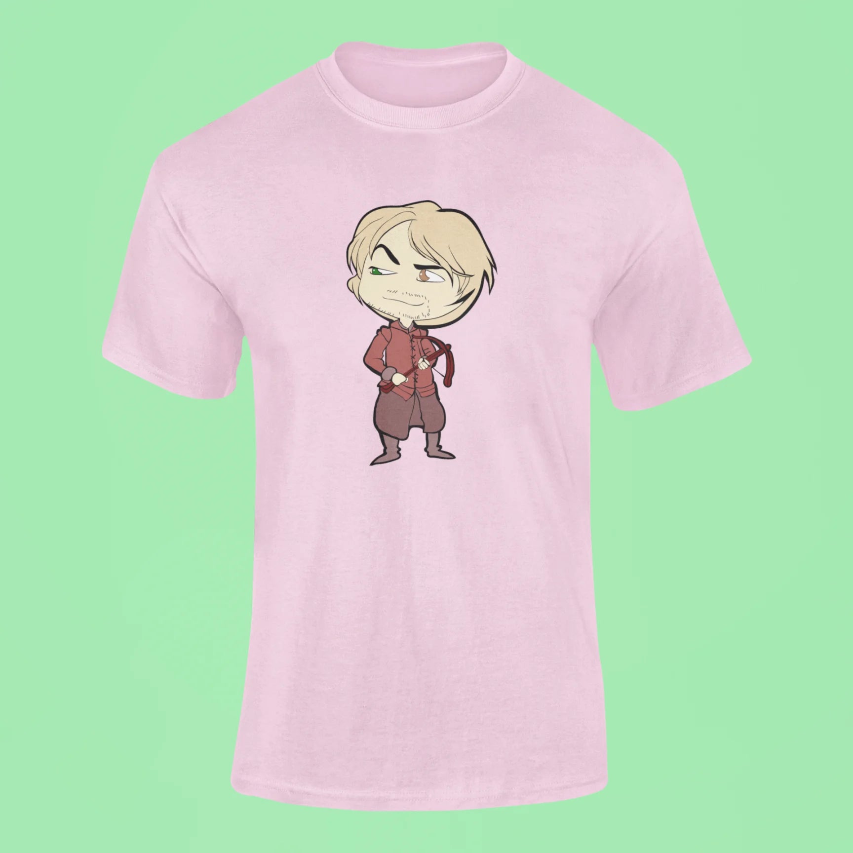 tyrion lannister t shirt pink