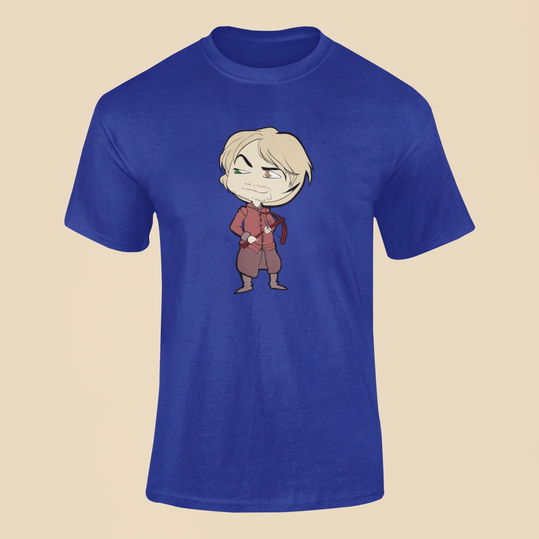 tyrion lannister t shirt royal blue