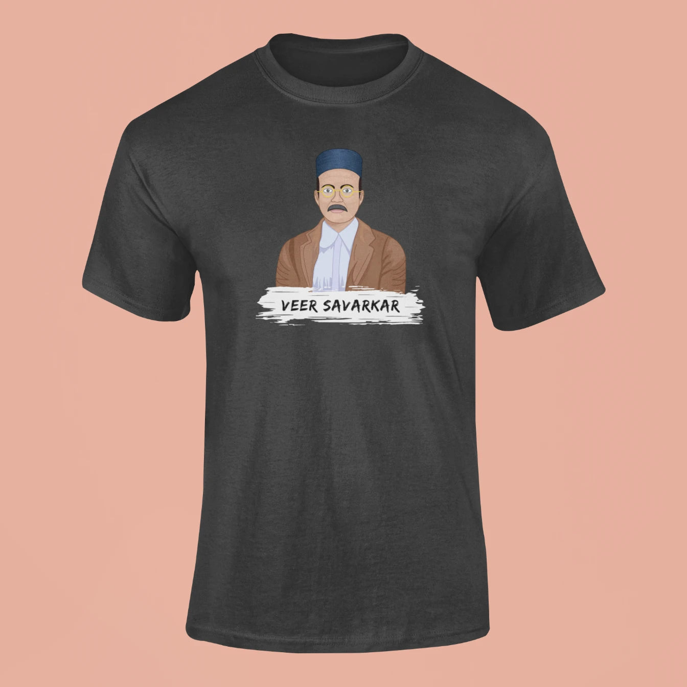 veer savarkar t shirt black