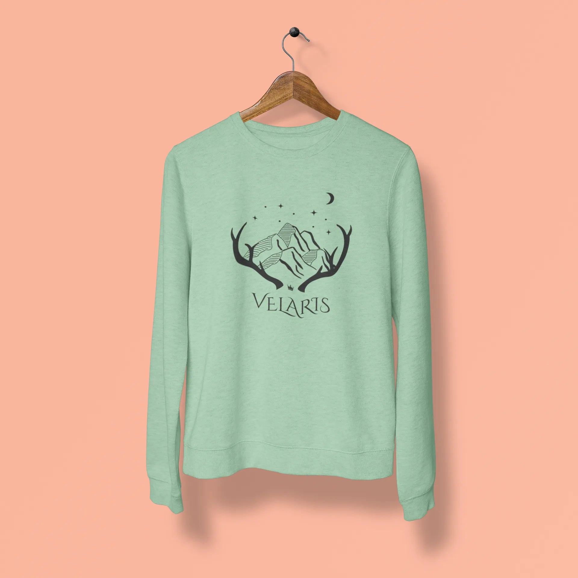 velaris unisex sweatshirt mint green