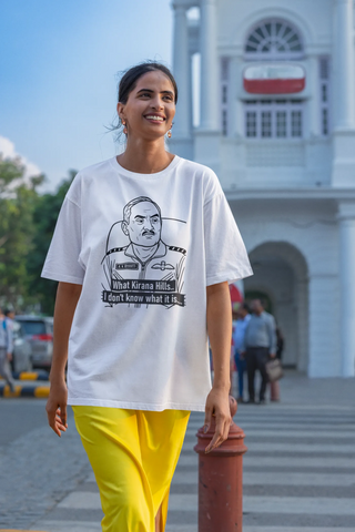 What Kirana hills...I don't know what it is Oversized T-Shirt