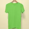 mens solid t shirt liril green