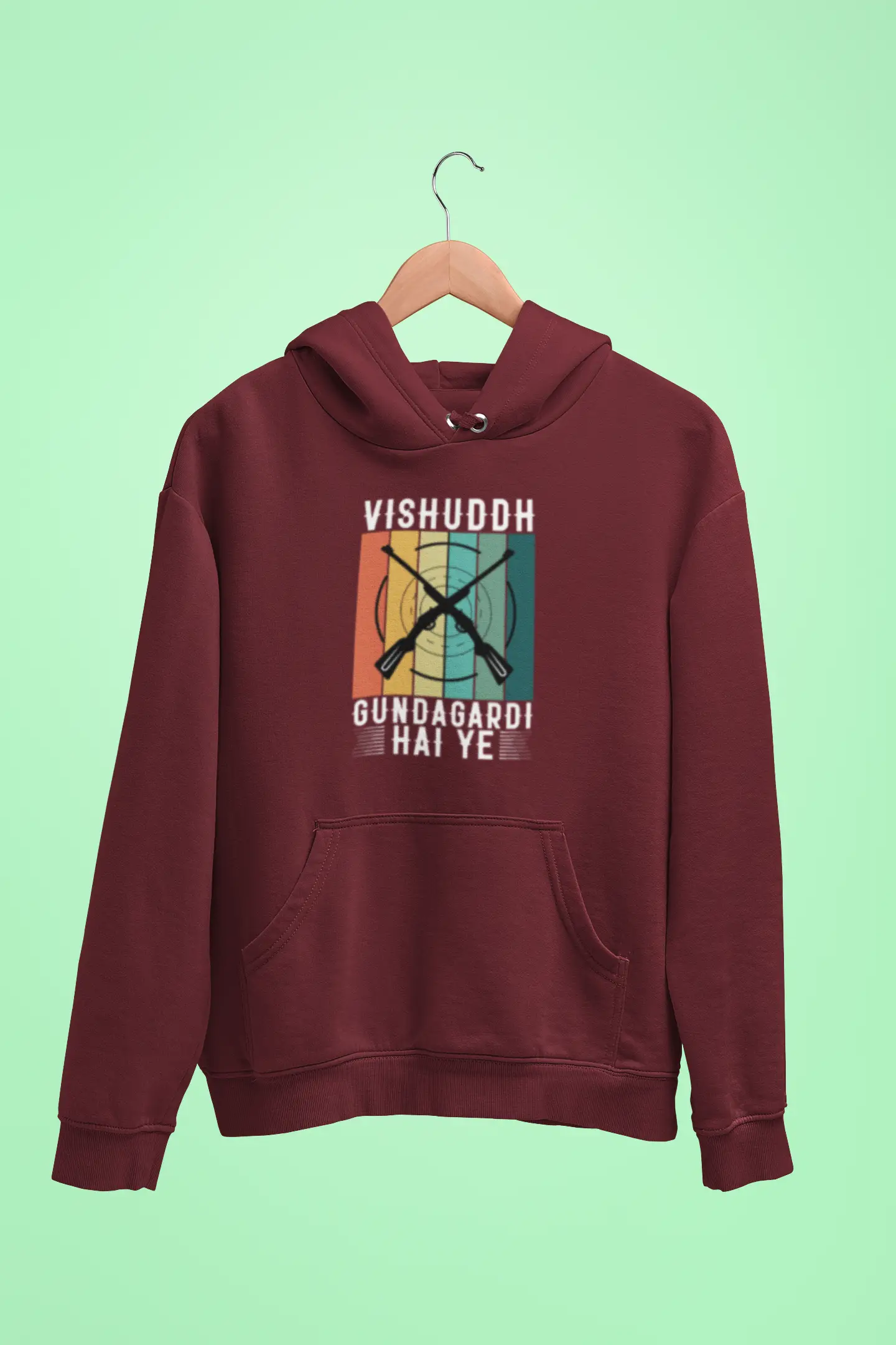 Vishuddh gundagardi hai ye Unisex Hoodie