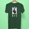 bts logo i purple you green