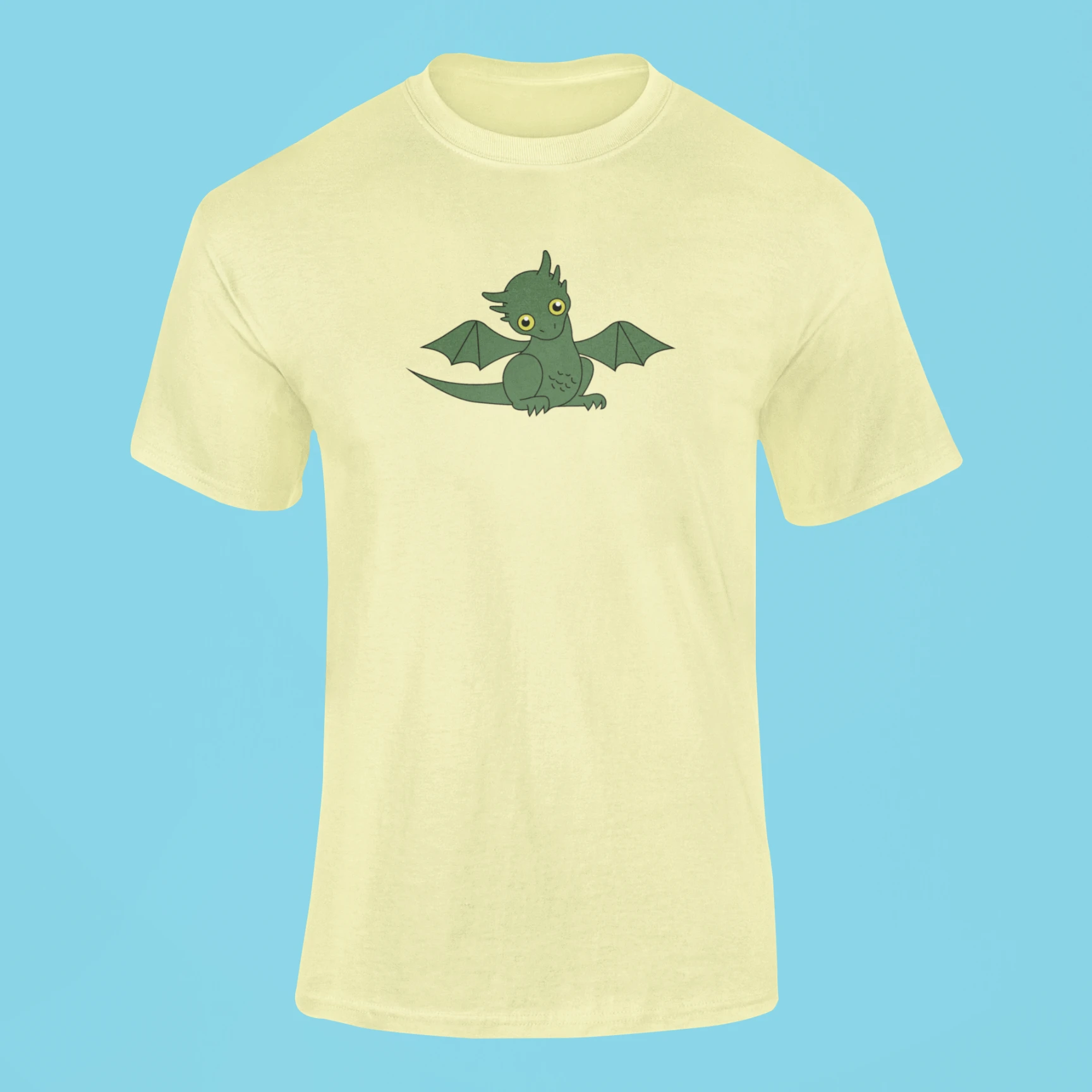 baby rhaegal t shirt butter yellow