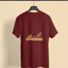 hakuna matata back print maroon