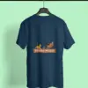 hakuna matata back print navy blue