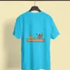 hakuna matata back print sky blue