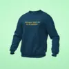 indian navy sham no varunah unisex sweatshirt navy blue