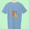 lion king simba timon pumba front back print oversized t shirt baby blue 1 scaled